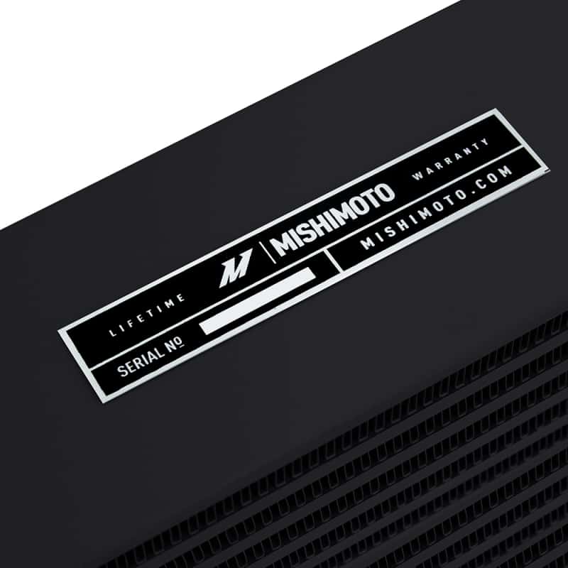 Mishimoto — Mishimoto Heavy-Duty Oil Cooler - 10in. Same-Side Outlets - Black
Oil Cooler - view 3