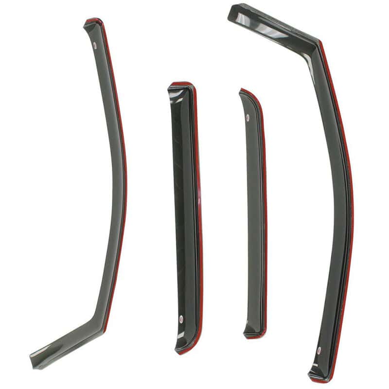Westin — Westin 2007-2018 Jeep Wrangler Unlimited 4dr In-Channel Wind Deflector 4pc - Smoke
Side Window Vent - view 1