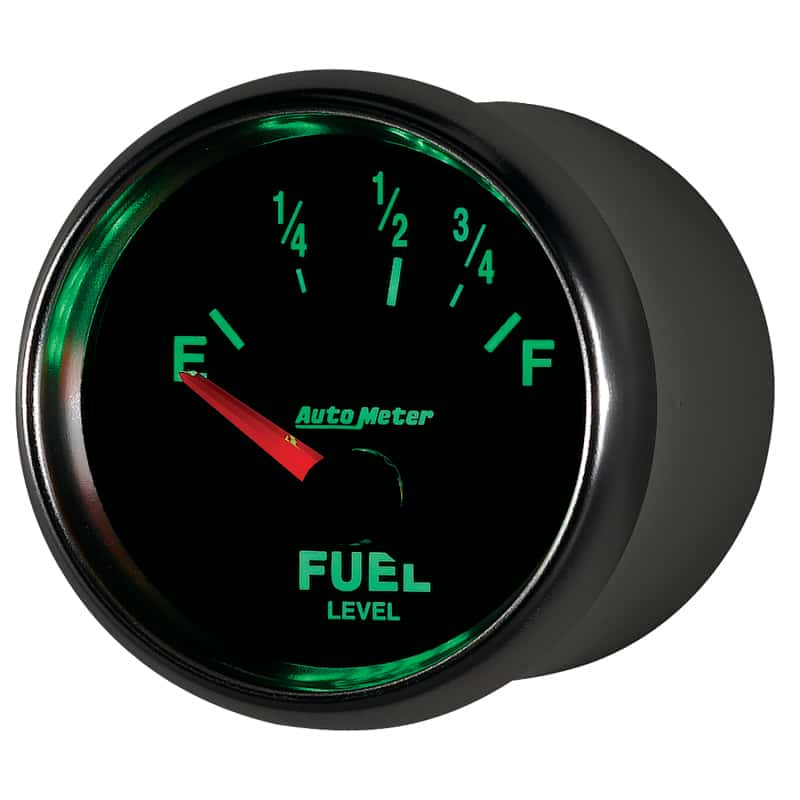 AutoMeter — AutoMeter Gauge Fuel Level 2-1/16in. 73 Ohm(e) to 10 Ohm(f) Elec Gs
2-1/16" FUEL LEVEL, - view 9