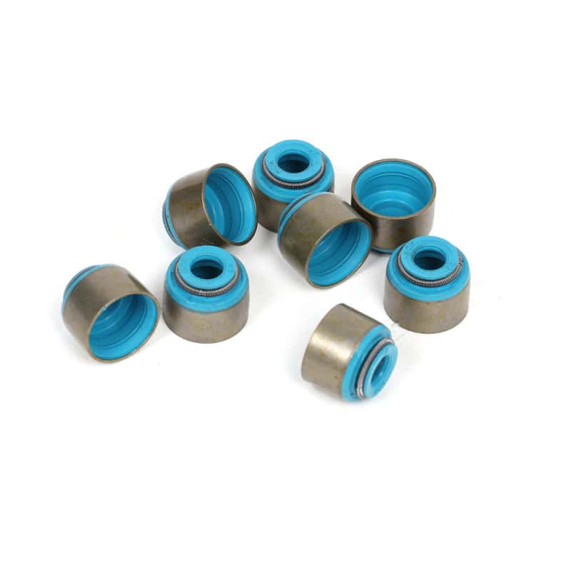 BLOX Racing — BLOX Racing Honda 5.5mm Valve Stem Seals Blue FKM - Set of 8 (Fits Both Intake & Exhaust) - view 5