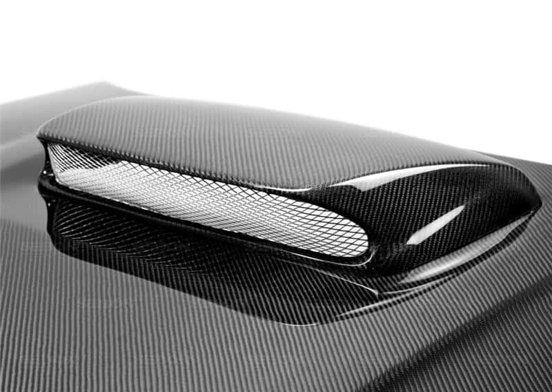 Seibon — Seibon 04-05 Subaru WRX/STi OEM Carbon Fiber Hood - view 12