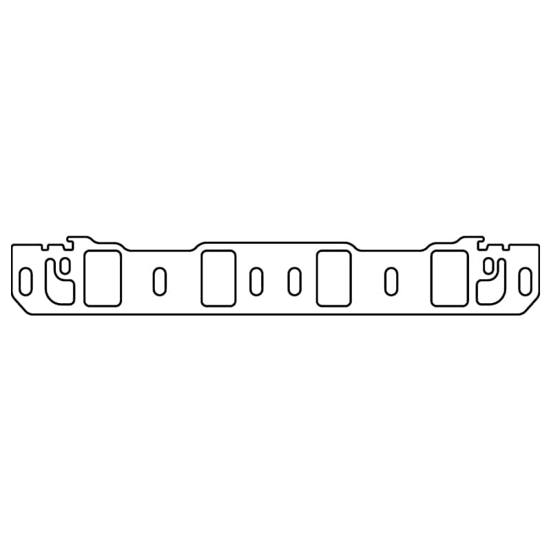 Cometic Gasket — Cometic Ford Windsor .060in Fiber Intake Manifold Gasket Set - 2.100in x 1.280in Port
Intake Gasket Set - view 2