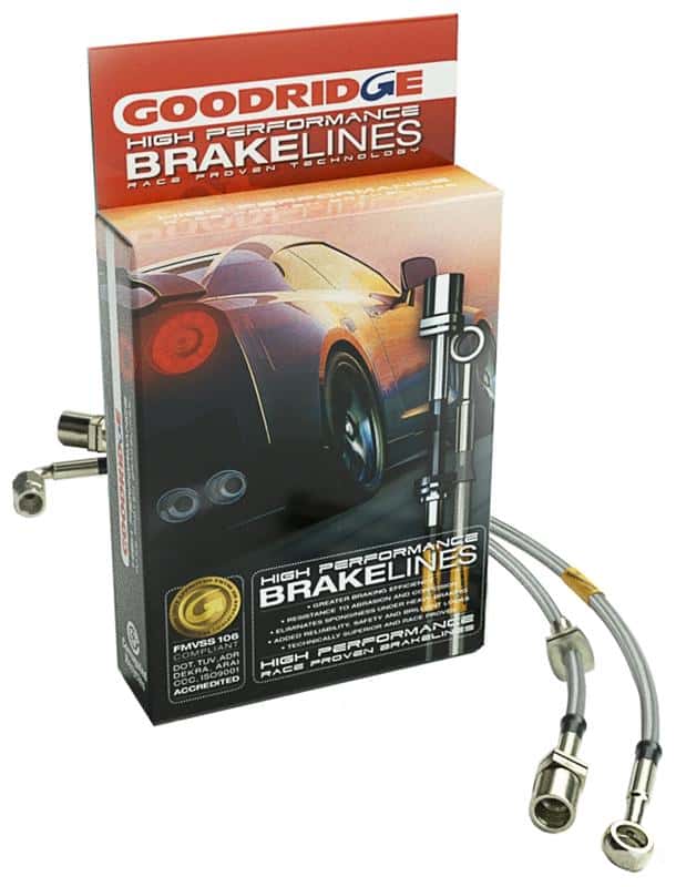 Goodridge — Goodridge 2019+ Porsche Carrera/911 (992) / 97-12 Porsche 911 (996/997) SS Brake Line Kit
Brake Hose Kit - view 2