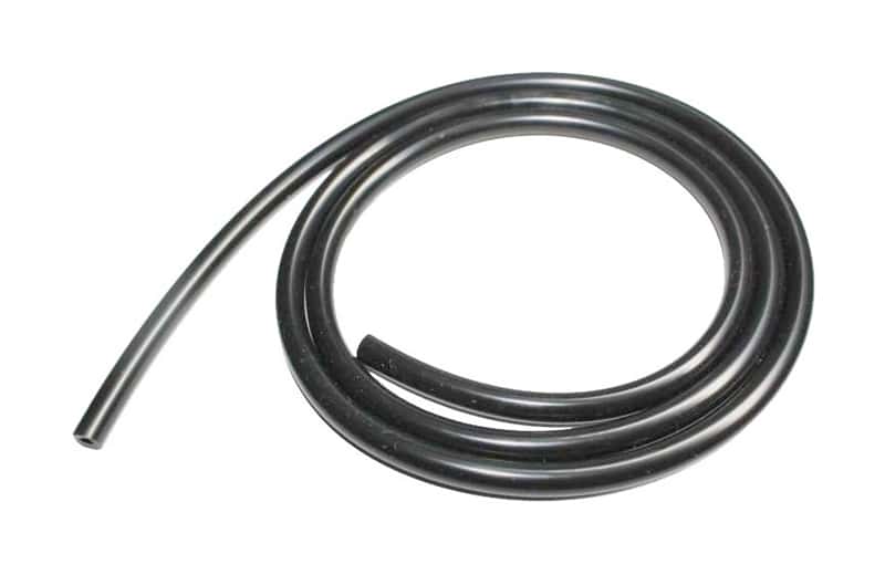 Torque Solution — Torque Solution Silicone Vacuum Hose (Black) 5mm (3/16in) ID Universal 25ft - view 1