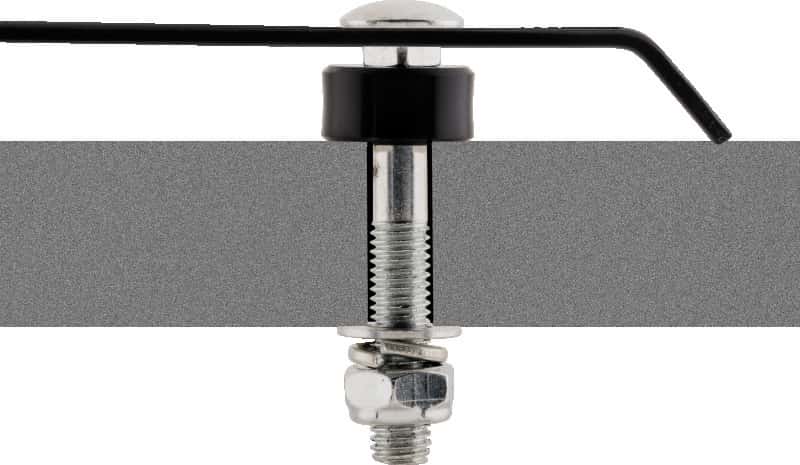 BikeMaster — BikeMaster Heavy Duty Wheel Chock - Silver - view 2