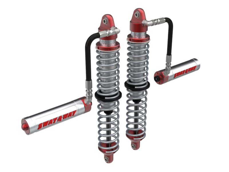 aFe — aFe 14-16 Polaris RZR 925/1000cc Sway-A-Way 2.5 Front Coilover Kit w/ Remote Reservoirs and Comp Adj
Sway-A-Way Shock Kit - view 1