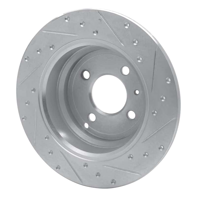 R1 Concepts — R1 93-95 Volvo 850 Rear Left Drilled & Slotted Silver Brake Rotor
R1 Brake Rotor Drill - view 4