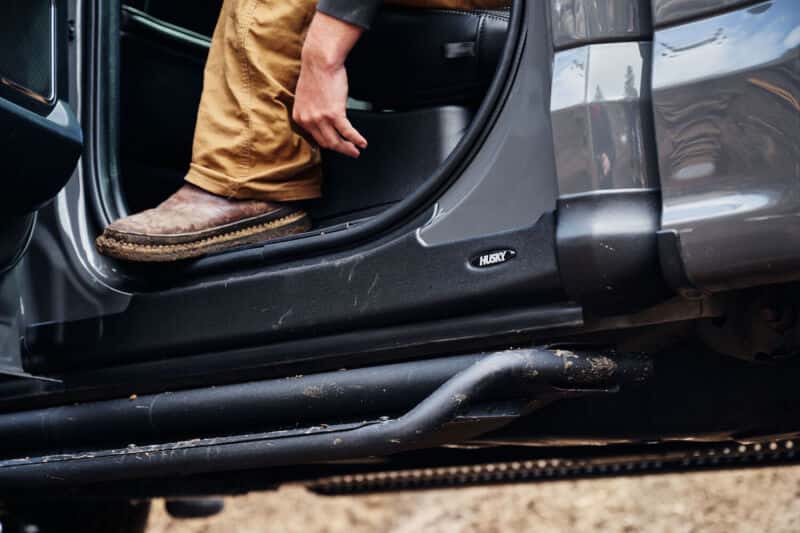 Husky Liners — Husky Liners 14-18 GMC Sierra 1500 CC Trail Armor Rocker Panel & Sill Plate Cover (4pc) - Tex. Blk
Body Protection - view 4