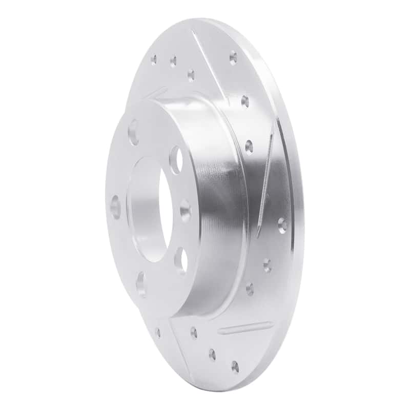 R1 Concepts — R1 98-24 Audi A1 (Mexico) Rear Right Drilled & Slotted Silver Brake Rotor
R1 Brake Rotor Drill - view 2