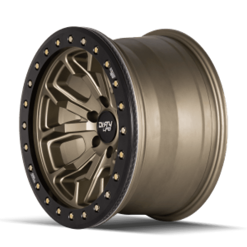 Dirty Life — Dirty Life 9303 DT-1 17x9/8x165.1 BP/-12mm Offset/130.8mm Hub Satin Gold Wheel - Beadlock
DIRTY LIFE 9303 - view 2