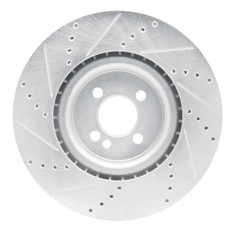 R1 Concepts — R1 13-13 Mini Cooper (Excl Clubman) Front Right Drilled & Slotted Silver Brake Rotor
R1 Brake Rotor Drill - view 5