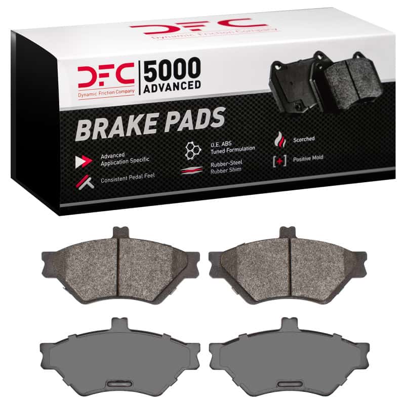 DFC — DFC 95-97 Ford Crown Victoria Front 5000 Advanced Semi Metallic Brake Pads
DFC Brake Pad Set - view 1