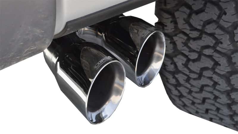 CORSA Performance — Corsa 2011-14 Ford F-150 Raptor 6.2L V8 133in Wheelbase Xtreme Cat-Back Resonator Delete Kit Exhaust
Exhaust - view 6