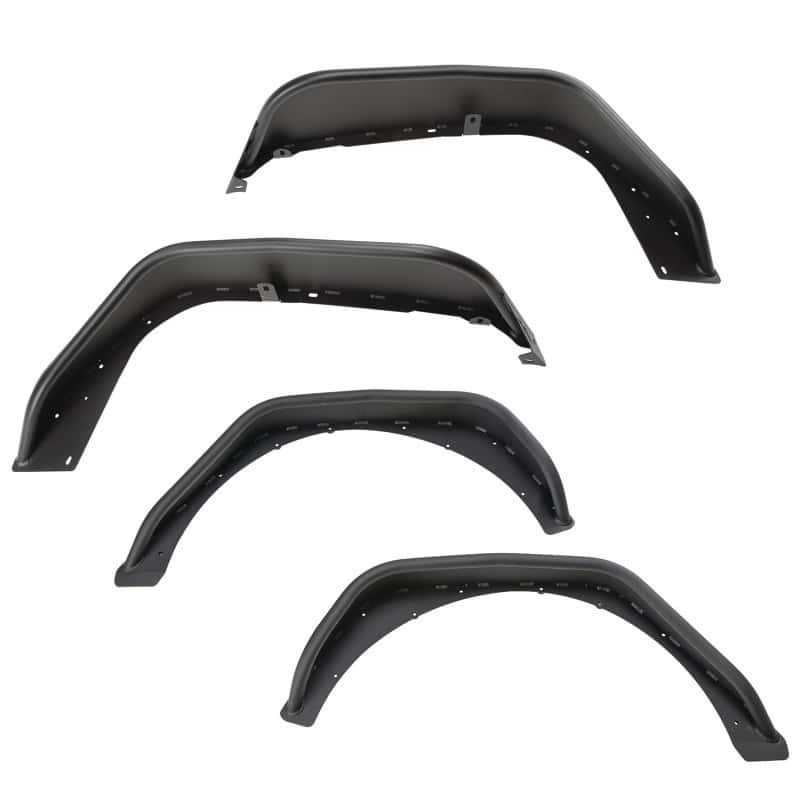 Rugged Ridge — Rugged Ridge HD Steel Tube Fenders Full Set Black 18-19 JL
OFFROAD_FENDERFLARES
Fender Flare - view 2