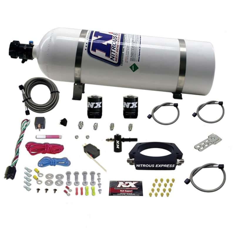 Nitrous Express — Nitrous Express LT2 C8 Nitrous Plate Kit (50-300HP) w/15lb Bottle
Injection System Kit
N2OSys - view 1