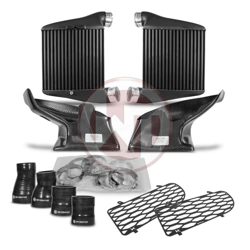 Wagner Tuning — Wagner Tuning Audi A4/RS4 B5 Competition EVO2 Intercooler Kit w/Carbon Air Shroud - view 1