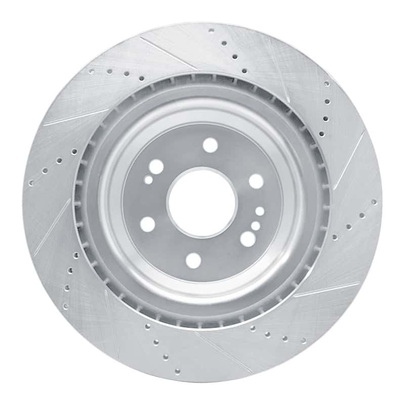 R1 Concepts — R1 14-20 Cadillac Escalade ESV Front Left Drilled & Slotted Silver Brake Rotor
R1 Brake Rotor Drill - view 5