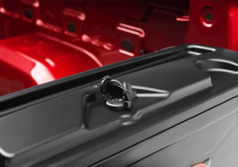 Undercover — UnderCover 07-18 Chevy Silverado 1500 (19 Legacy) Passengers Side Swing Case - Black Smooth - view 14