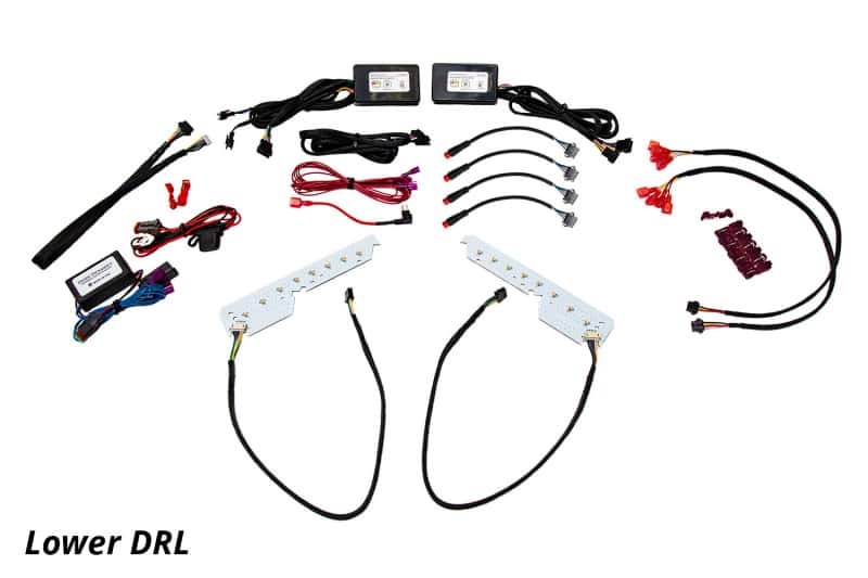 Diode Dynamics — Diode Dynamics 16-18 Chevrolet Camaro RGBWA Lower DRL Boards - view 9