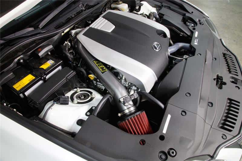 AEM Induction — AEM 14-15 Lexus GS350 V6-3.5L F/I Gunmetal Gray Cold Air Intake
Cold Air Intake Syst
AEM Cold Air Intake - view 6