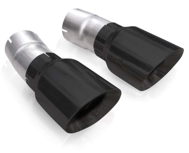 Stainless Works — Stainless Works 4in Double Wall Slash-Cut Black Tip Kit - view 2