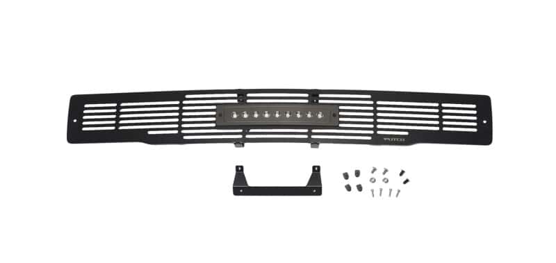 Putco — Putco 15-17 Ford F-150 - SS Black Bar Design w/10in Luminix Light Bar Bumper Grille Inserts
BmprValanceGrilleIns - view 1