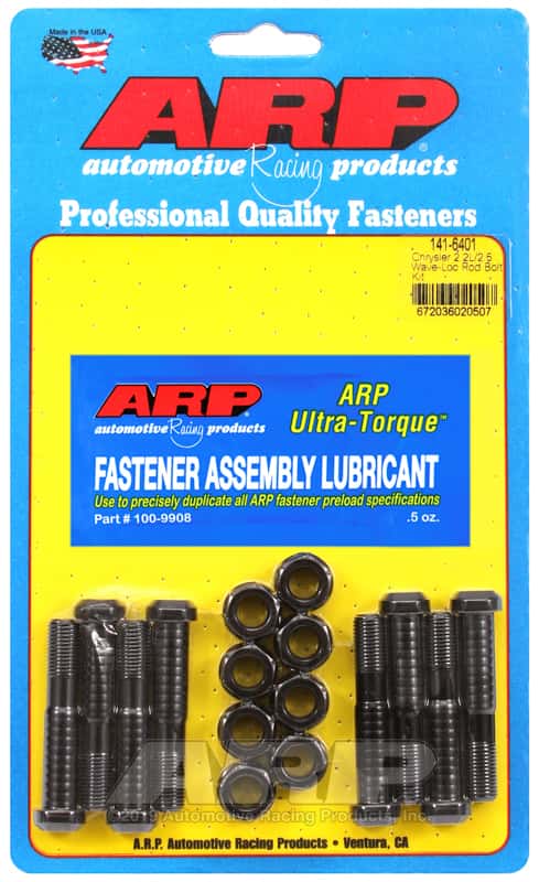 ARP — ARP Chrysler 2.2L & 2.5L Wave-Loc Rod Bolt Kit - view 1