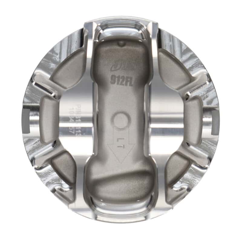 JE Pistons — JE Pistons LS ASYM DM 4100STRKR Set of 8 Pistons - view 3