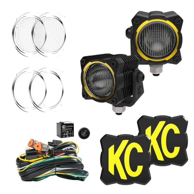 KC HiLiTES — KC HiLiTES FLEX ERA 1 (2-Light) Master Kit - view 1