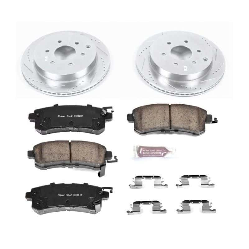 PowerStop — Power Stop 11-13 Infiniti QX56 Rear Z23 Evolution Sport Brake Kit - view 1