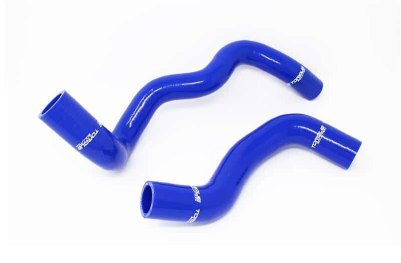 Torque Solution — Torque Solution 2016+ Ford Focus RS Silicone Radiator Hose Kit - Blue - view 2