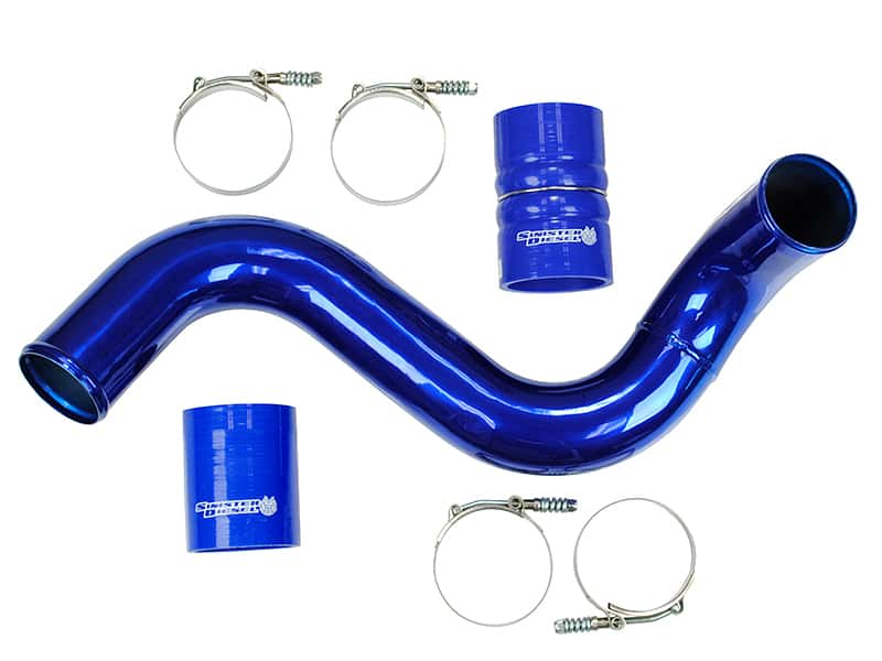 Sinister Diesel — Sinister Diesel 03-07 Ford 6.0L Powerstroke Cold Side Charge Pipe
Intercooler Pipe - view 3