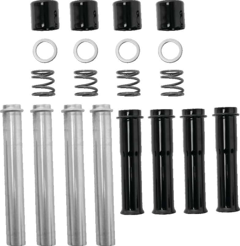 S&S Cycle — S&S Cycle 2017+ M8 Models Pushrod Tubes - Gloss Black - view 2