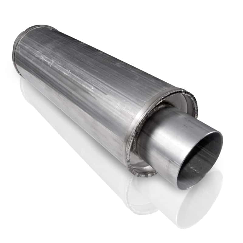Stainless Works — Stainless Works 3in VINTAGE ROUND MUFFLER
Exhaust System - view 1
