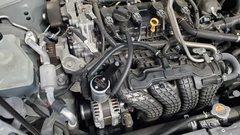 J&L — J&L 19-25 Nissan Altima 2.5L Oil Separator 3.0 Passenger Side - Clear Anodized
Oil Separator - view 2