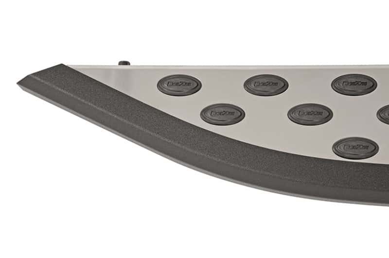 Dee Zee — Dee Zee Universal Running Board Universal Cross Utility Vehicle NXc (Stainless Top w Blk Trim) - view 2