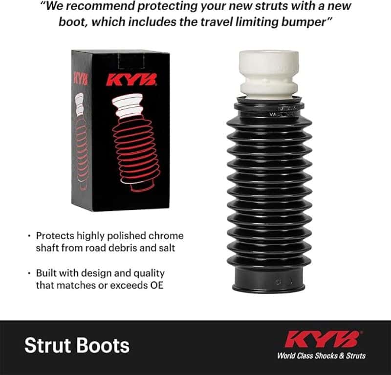 KYB — KYB Shocks & Struts Strut Boots Front & Rear ACURA CSX 2006-10 ACURA Legend 1991-95 ASUNA Sedan SE/G
Strut Boot - view 3
