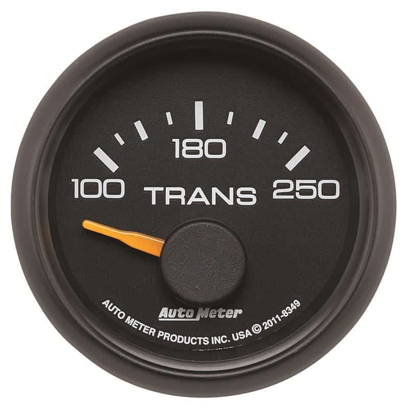 AutoMeter — Autometer Factory Match GM 2-1/16in 100-250 Degree Electric Transmission Temp Gauge
2-1/16" TRANS TEMP, - view 2