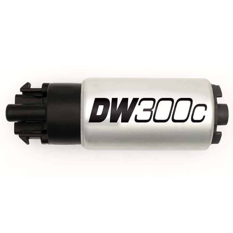 DeatschWerks — DeatschWerks 340lph DW300C Compact Fuel Pump w/ Mounting Clips - view 1