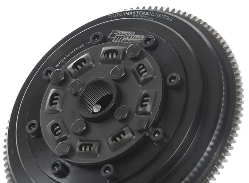 Clutch Masters — Clutch Masters 89-98 Toyota Supra 1JZ/2JZ 3.0L 7-Speed DCT Aluminum Flywheel w/Sprung Hub
Clutch Flywheel - view 4