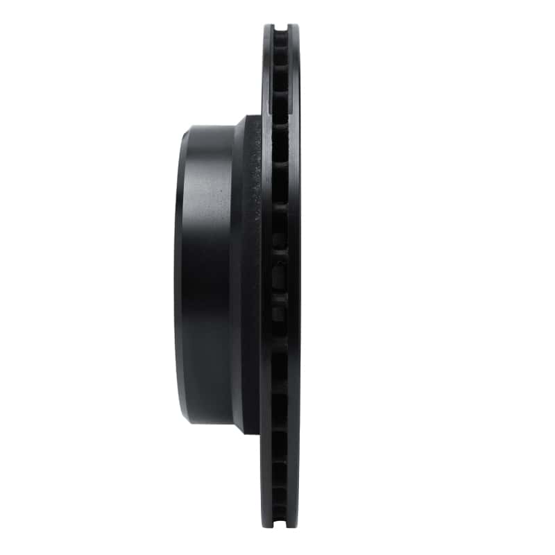 R1 Concepts — R1 88-94 BMW 750IL Rear Left Drilled & Slotted Black Brake Rotor
R1 Brake Rotor Drill - view 3