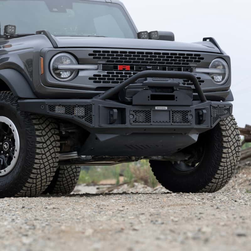 Go Rhino — Go Rhino 21-24 Ford Bronco (Excl. Sport) Rockline Front Bumper Lower Skid Plate
Bronco Skid Plate - view 5
