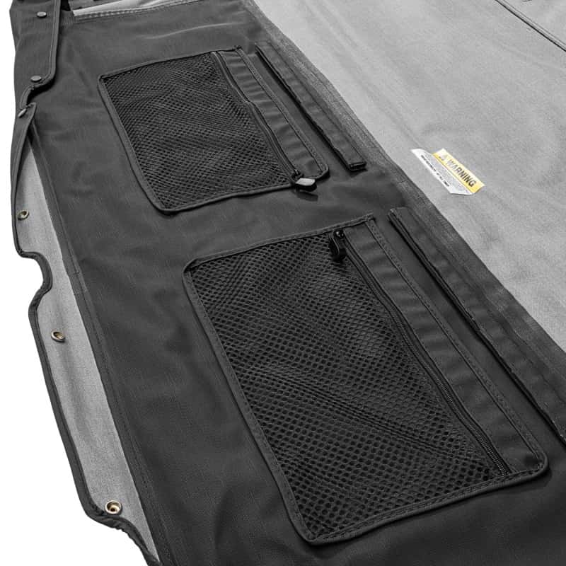 Rugged Ridge — Rugged Ridge 2018+ Jeep Wrangler JLU 4 Dr Black Diamond Stitch Cloth Voyager Top (Tinted)
OFFROAD_TOPS
Top-Soft - view 3