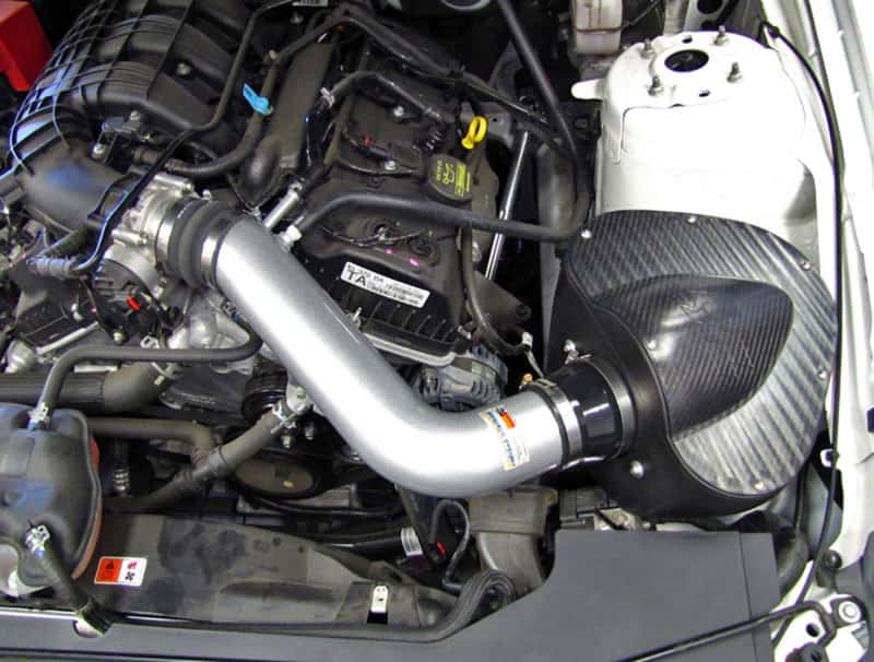 K&N Engineering — K&N 11-12 Ford Mustang 3.7L V6 Typhoon Cold Air Intake
Performance Air Inta
Air Intake System - view 4