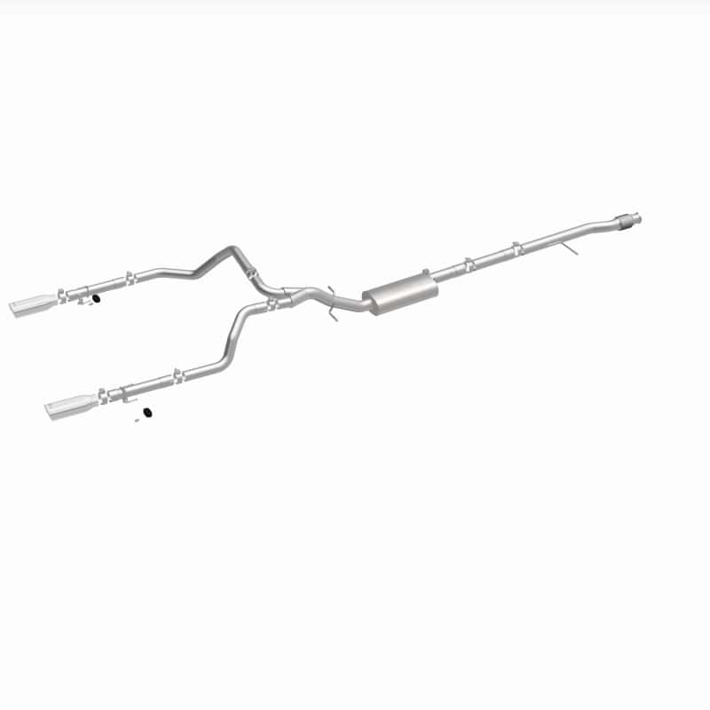 Magnaflow — MagnaFlow 2019 Chevy Silverado 1500 V8 5.3L/V6 4.3 Street Series Dual Exit Exhaust w/ Polished Tips
Cat-Back - view 9