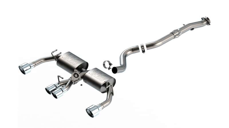 Borla — Borla 23-24 Toyota GR Corolla ATAK Cat Back System
Cat-Back System - view 1