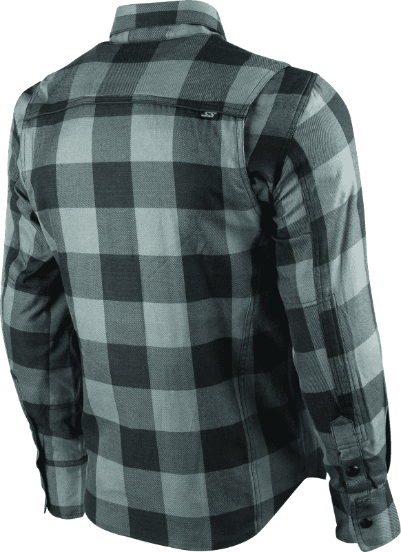 Speed and Strength — Speed and Strength True Grit Armored Moto Shirt Grey - Small - view 1