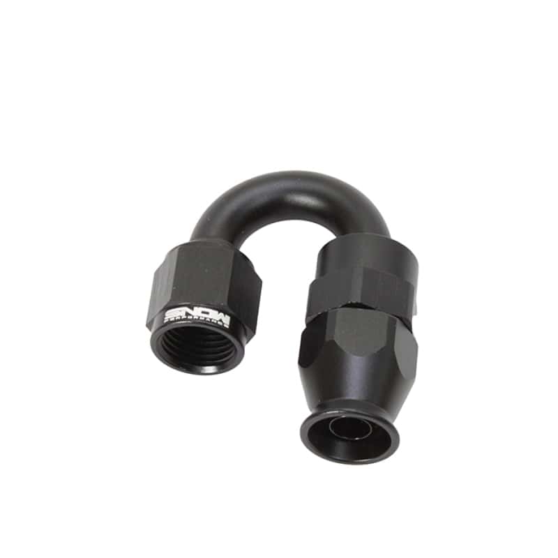 Snow Performance — Snow -6AN 180 Degree PTFE Hose End (Black)
PTFE Hose End - view 2