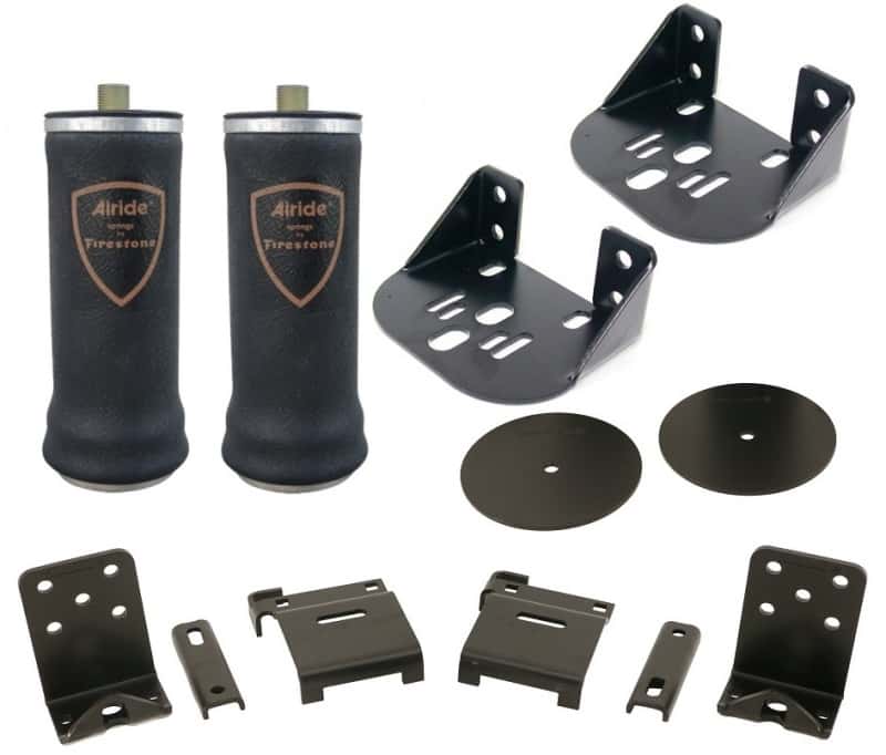 Ridetech — Ridetech AIRoverLeaf 2000lb Sideframe 2.5in Leaf Bracket Kit
AirOverLeaf 2000# - view 2