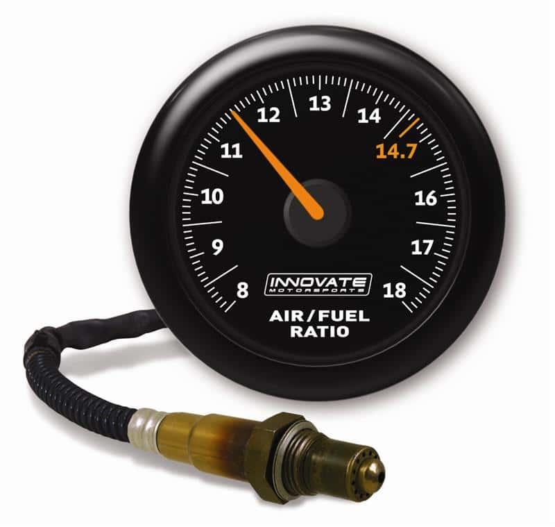 Innovate Motorsports — Innovate MTX-AL Analog Air/Fuel Ratio Gauge Kit - Black Dial
MTX-AL Analog AFR - view 1